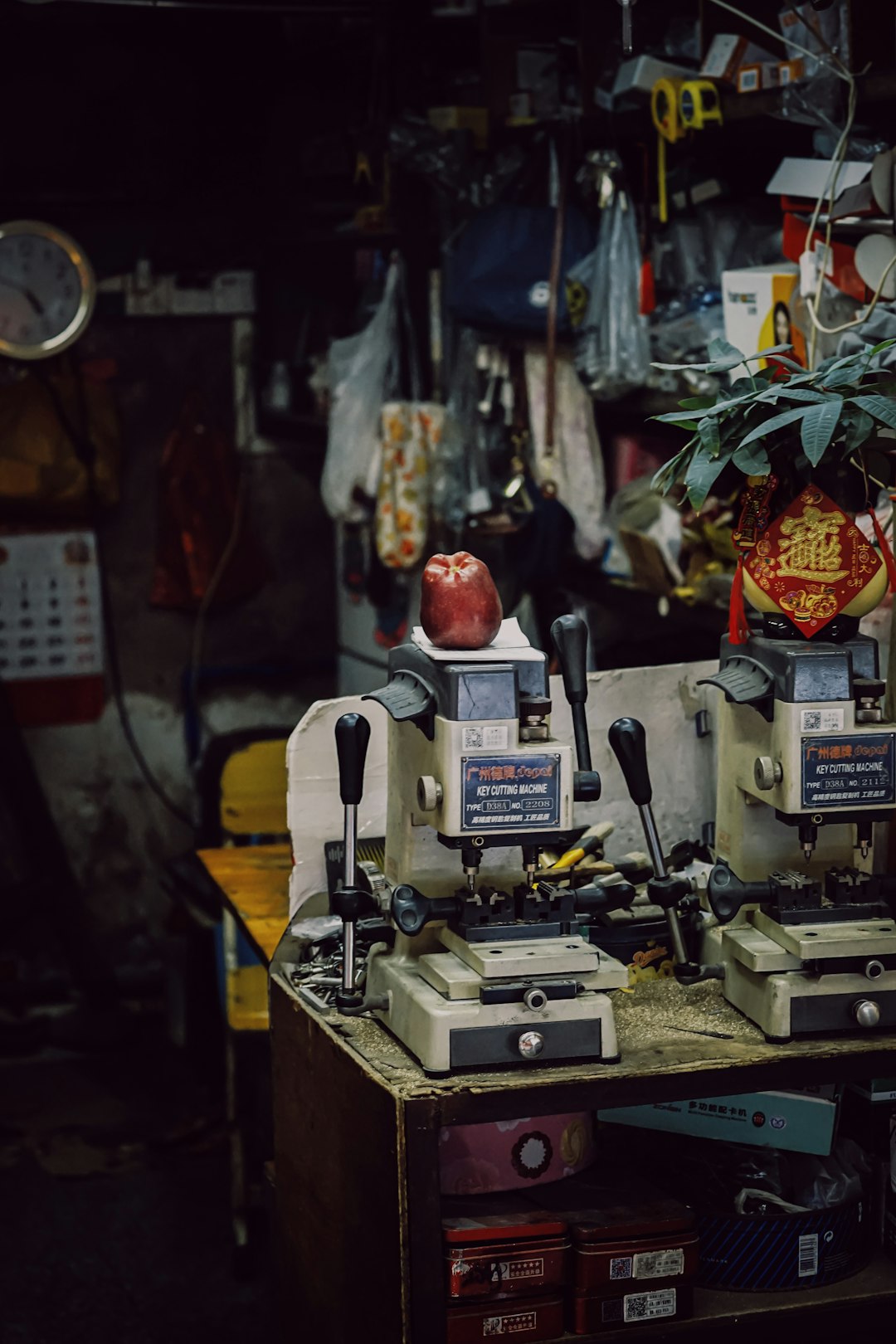 a-locksmiths-workshop-with-key-cutting-machines-85zayvfwdpw